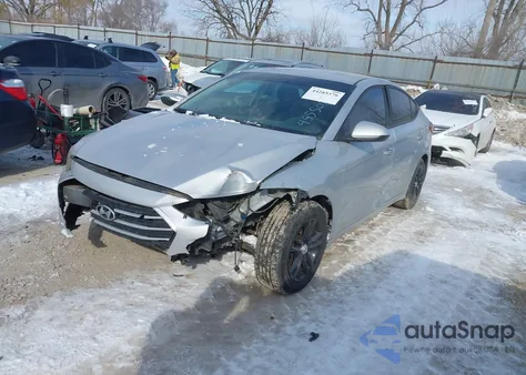 2018 Hyundai Elantra Se z USA, uszkodzony, nr VIN KMHD74LF9JU445508